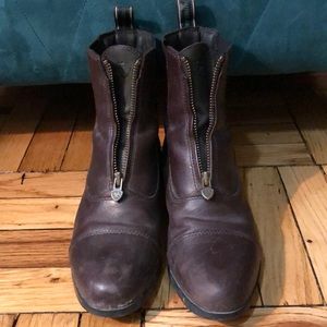 Ariat heritage brown paddock boots
